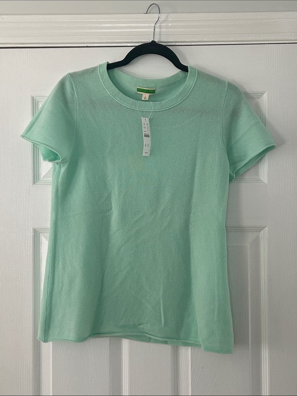 J. Crew Mint Green Short Sleeve Knit Tee